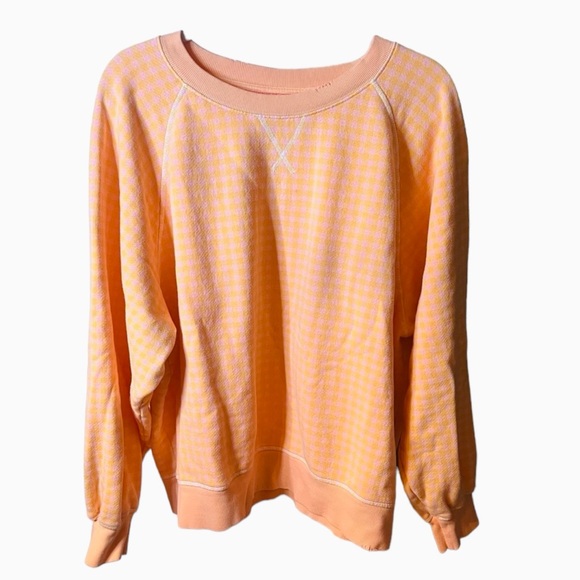 BANDIER x SINCERELY JULES Juniper Distressed Oversized Crewneck Sweatshirt Top - Picture 2 of 12